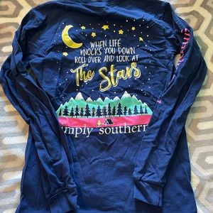 Simply southern long sleeve tee